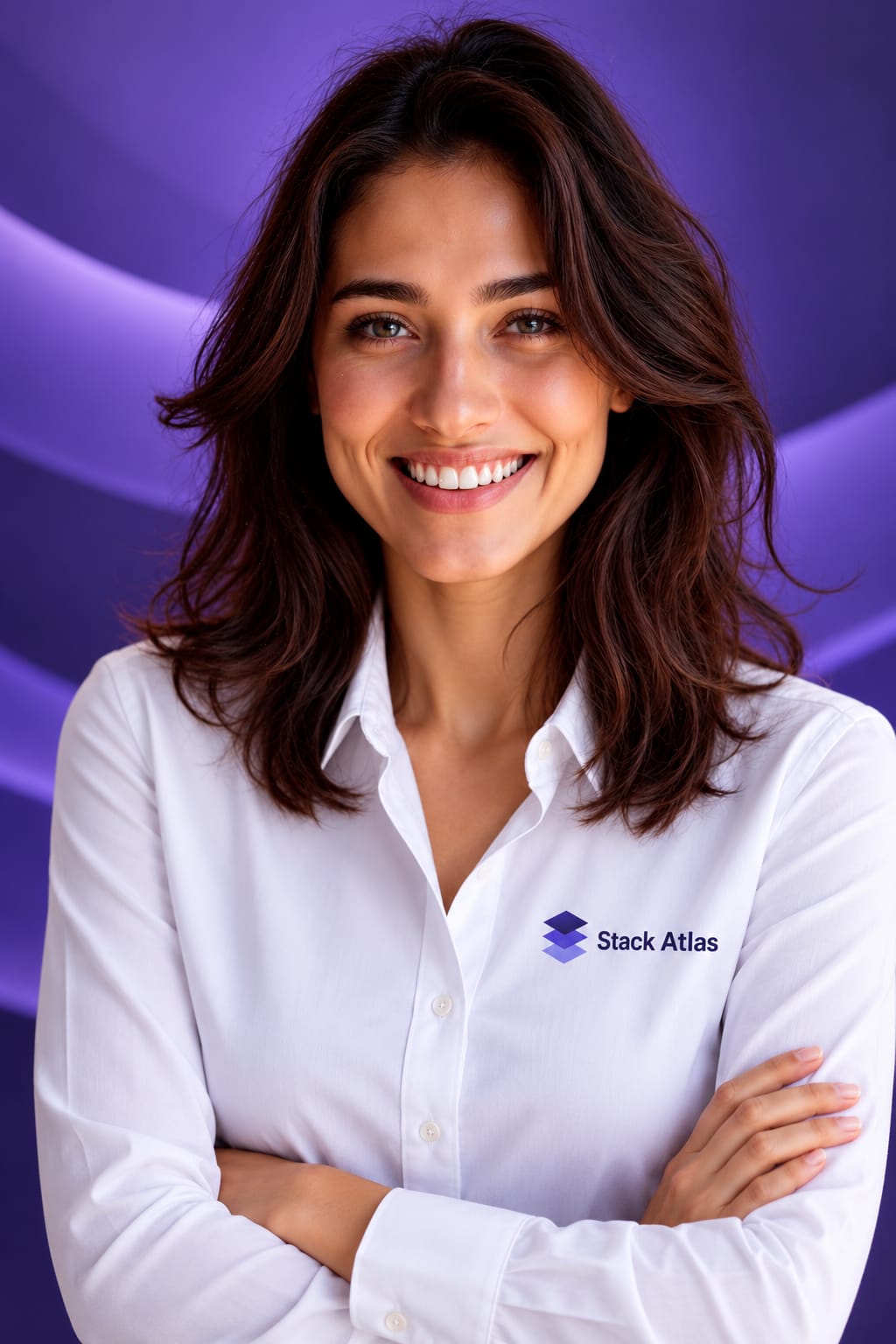 Maria Victoria, especialista de suporte do Stack Atlas